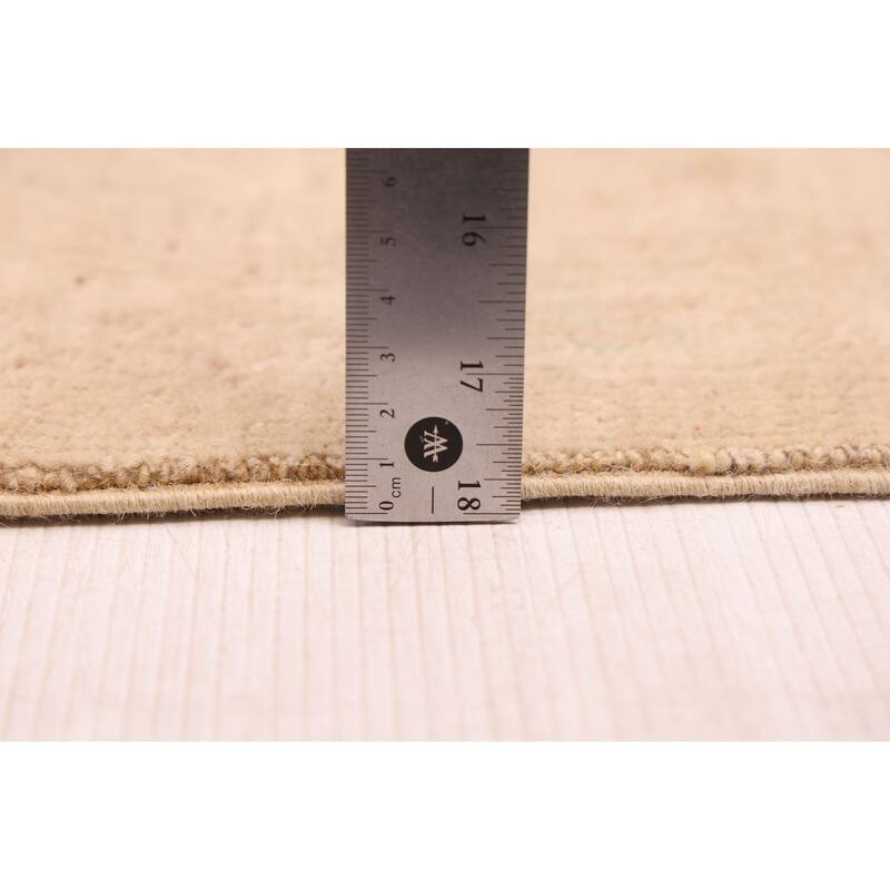 ECARPETGALLERY Hand-knotted Peshawar Oushak Tan Wool Rug - 9'0 x 11'11