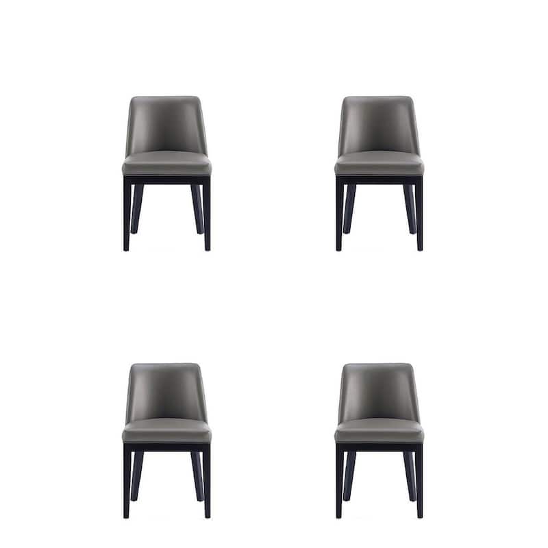 Manhattan Comfort Gansevoort Modern Faux Leather Dining Chair