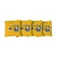 preview thumbnail 1 of 1, Averett University Cougars Gold Cornhole Bags All-Weather Resin Filled