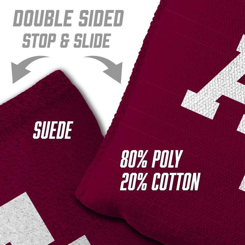 Texas A&M Aggies NCAA Dual Sided Pro Stop & Slide Cornhole Bags
