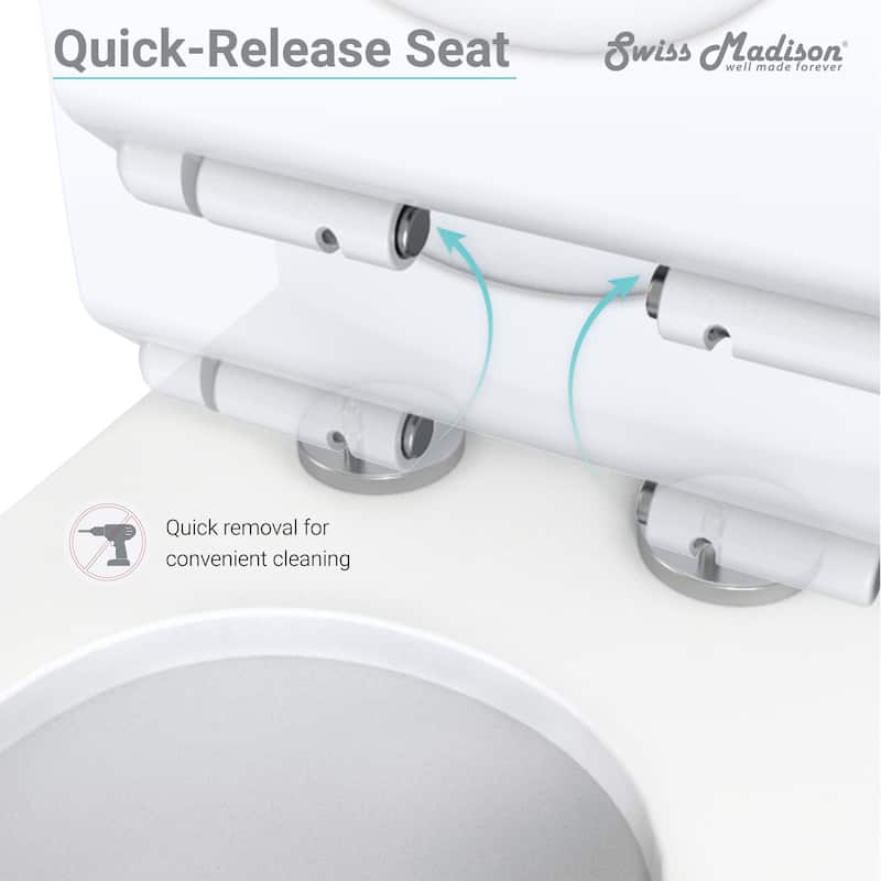 Sublime II Compact 24" Length One Piece Toilet Dual Flush 0.8/1.28 GPF