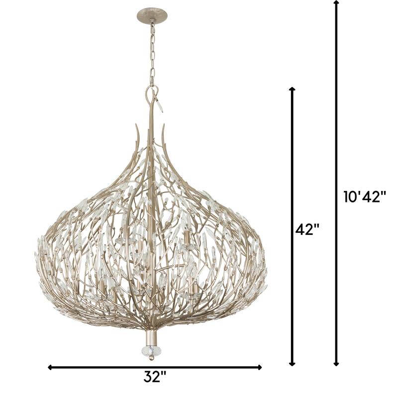 Varaluz Bask Crystal Pendant Light