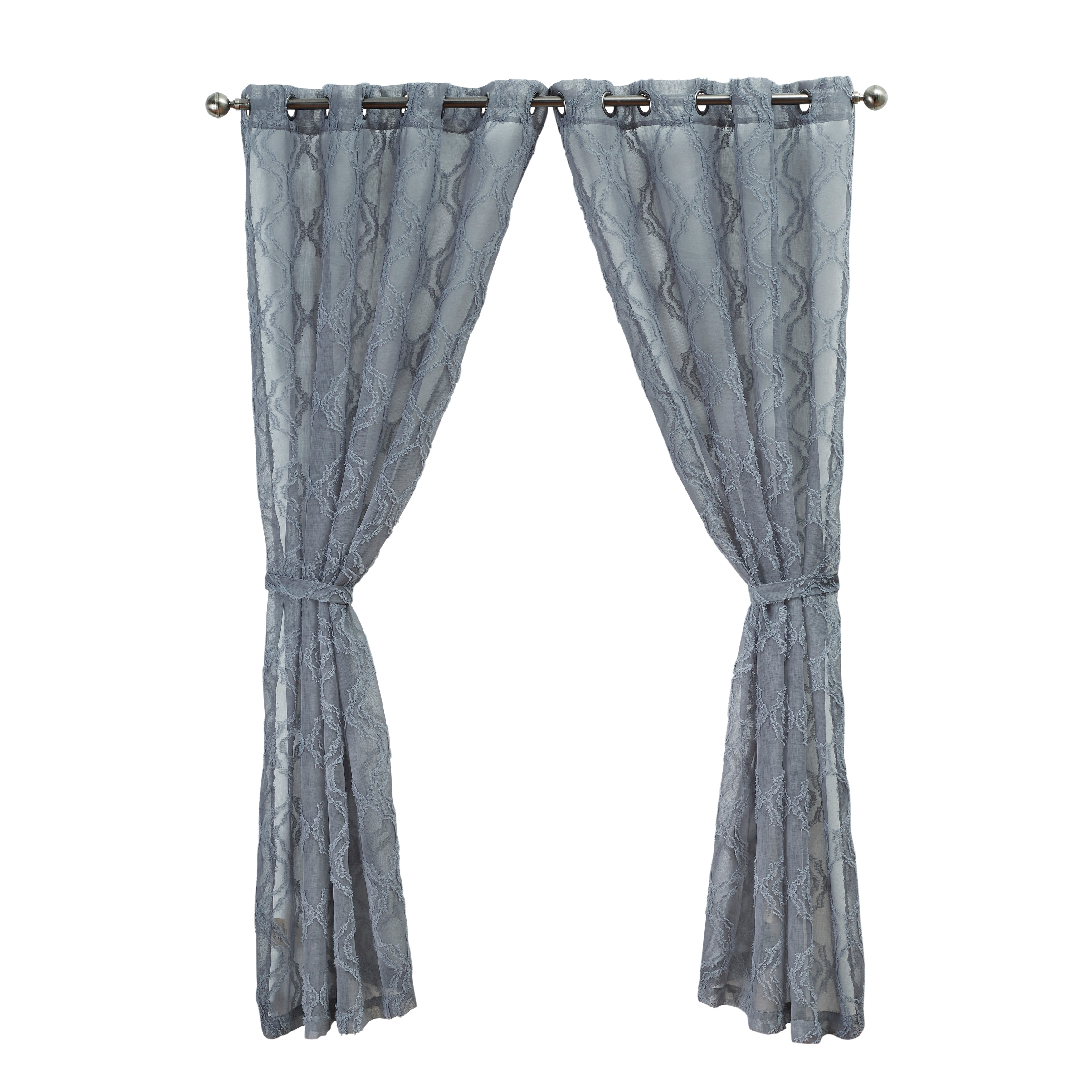 Jessica Simpson Everyn Sheer Embellished Grommet Window