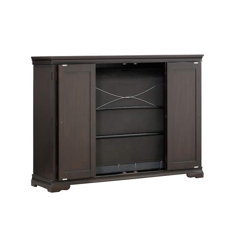 San Sebastian Cabinet Murphy Bed with Sealy Gel Memory Foam Mattress