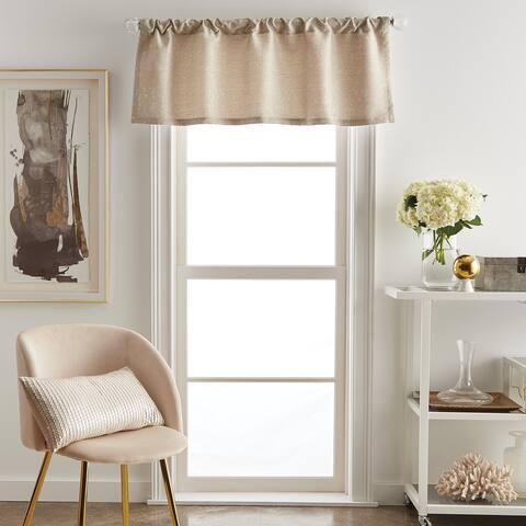 Martha Stewart Fresco Lined Valance - 1-Valance
