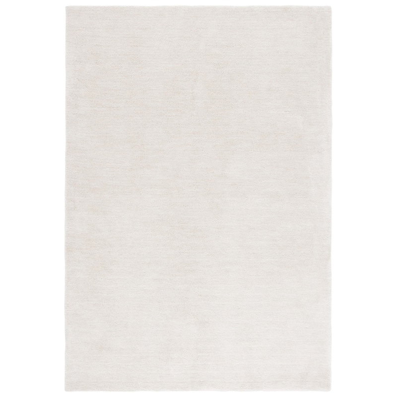 SAFAVIEH Handmade Carmine Zwantje Modern & Contemporary Rug - 6' Square - Ivory