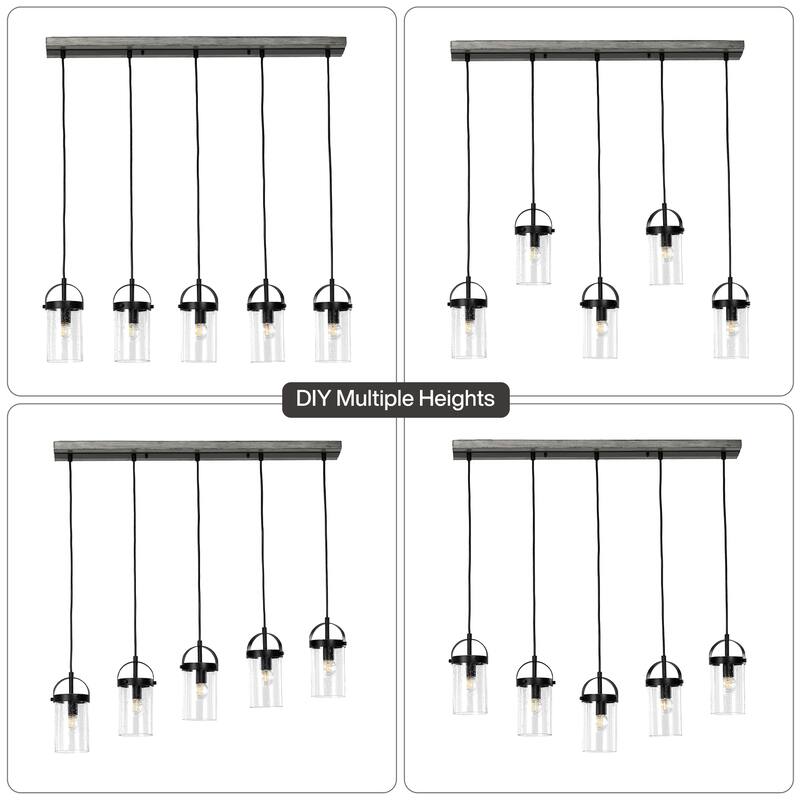 5 - Light Kitchen Island Pendant