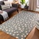 preview thumbnail 8 of 31, Livabliss Tunas Handmade Animal Print Wool Area Rug 2' x 8' - Grey/Beige