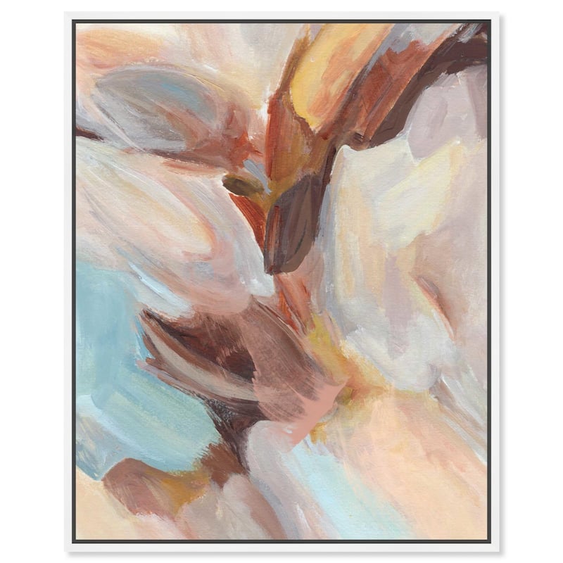 Layers of Colors II Canvas by Art Remedy - 36" x 45" - White