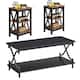 Option Black-Brown Side Table