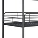 preview thumbnail 9 of 8, Twin over Twin Size Metal Triple Bunk Bed with Ladder and Fence for Kids' Rooms