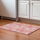 preview thumbnail 61 of 132, Premium Washable Super Soft Modern Sphere Mayfield Rug Salmon - 1'8" x 2'6"