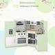 preview thumbnail 30 of 34, Costway Corner Play Kitchen Toddler Kitchen Playset with Range Hood, - See Details