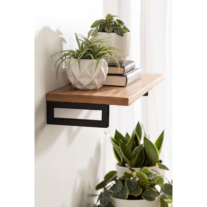 Kate and Laurel Lankford Wood Shelf