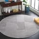 preview thumbnail 1 of 20, SAFAVIEH Saylor Usha Modern Geometric Rug 6'3" Round - Grey - Round