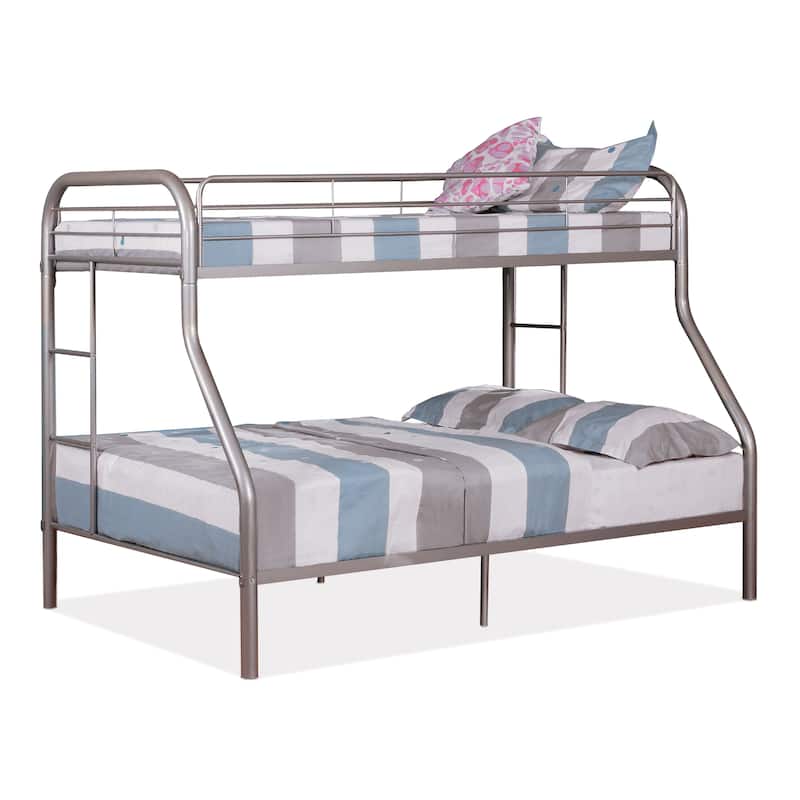 Furniture of America Hind Modern Metal Twin over Full Bunk Bed