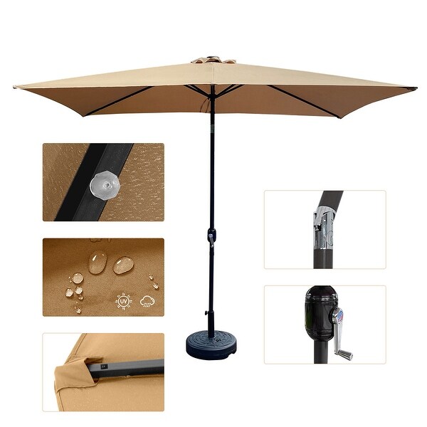 5 ft patio umbrella with stand