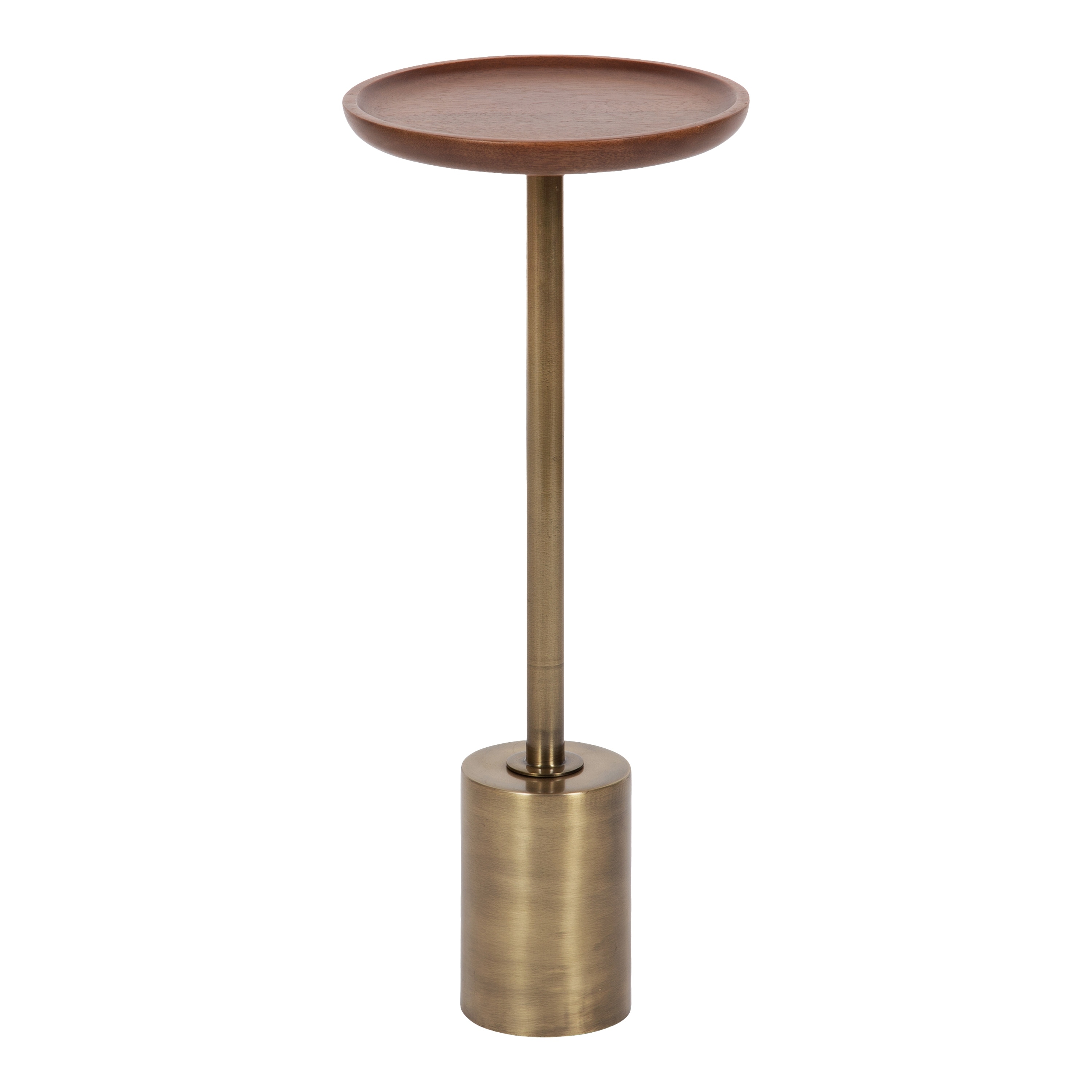 Kate and Laurel Xyler Wood and Metal Table