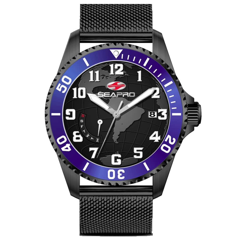 Seapro Men's Voyager Black Dial Watch - SP4762 - 6 (36)
