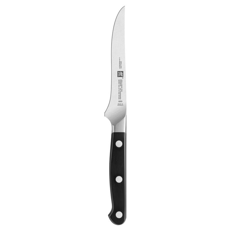 ZWILLING Pro 4.5-inch Steak Knife - Black/Stainless Steel - Black/Stainless Steel - 4.5-inch