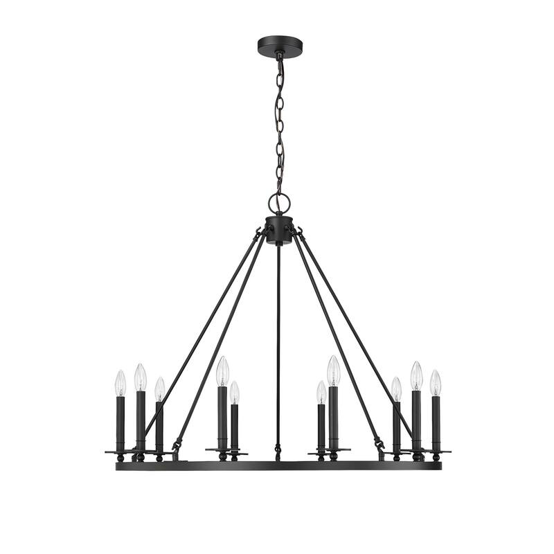 Millennium Lighting 46710 Florence 10 Light 36" Wide Taper Candle