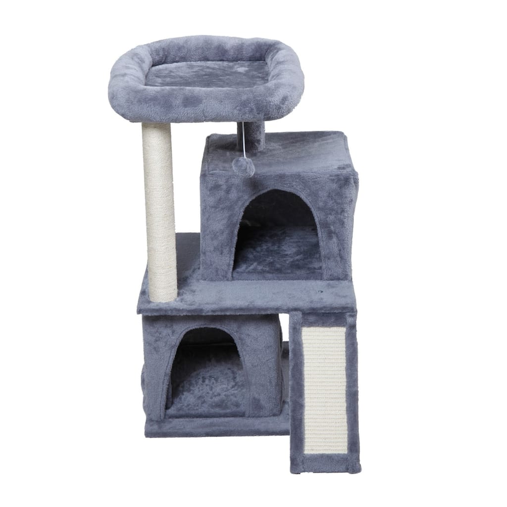Double-layer Cat Tree with Cat House and Ladder