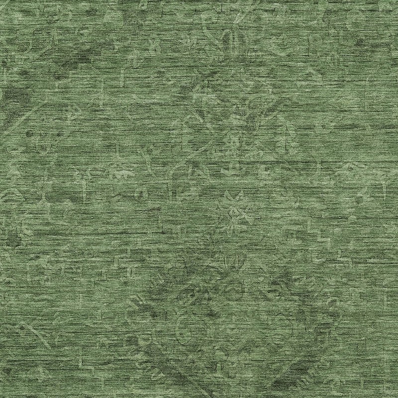 HomeRoots Floral Traditional Rectangle Outdoor Rug