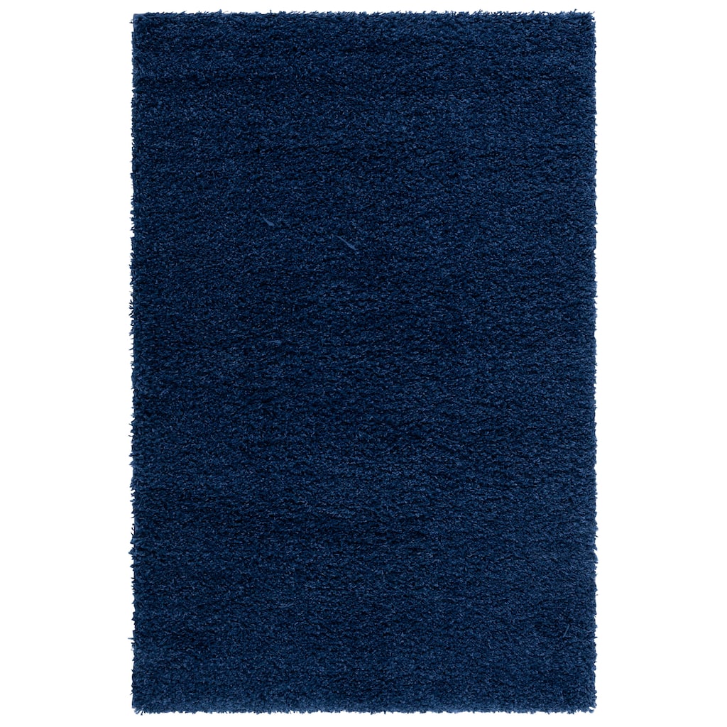 SAFAVIEH Hudson Shag Helke Shag Rug - Navy - 4' x 6'