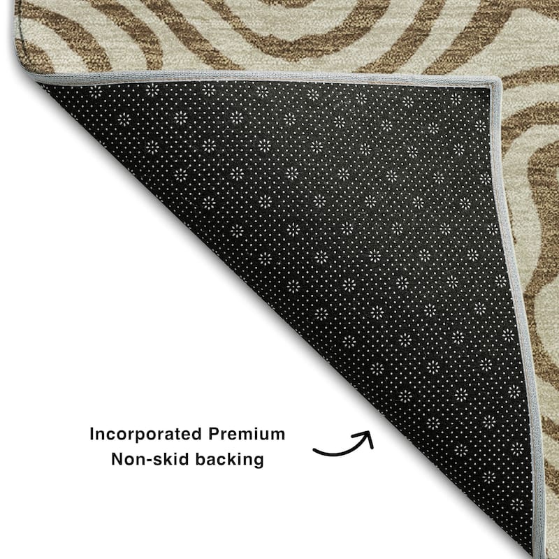 Premium Washable Super Soft Modern Maze Mayfield Rug