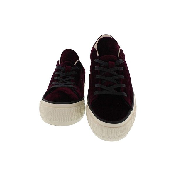 converse one star velvet platform