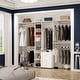 preview thumbnail 1 of 38, 96'' Wide Heavy-duty Closet Organizer, Walk-in Closet System with Drawers and Tower Kit