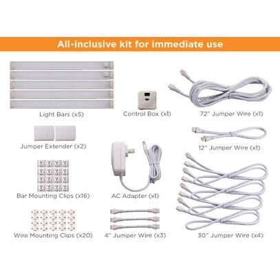 Shop Black Decker Led Under Cabinet Lighting Kit 9 Warm White