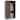 Gymax 62'' Wicker Wardrobe w/ 2 Doors Hanging Rod & 4 Storage Cubes