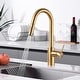 preview thumbnail 33 of 45, Luxier KTS21 Single Handle Pull Down Sprayer Kitchen Faucet