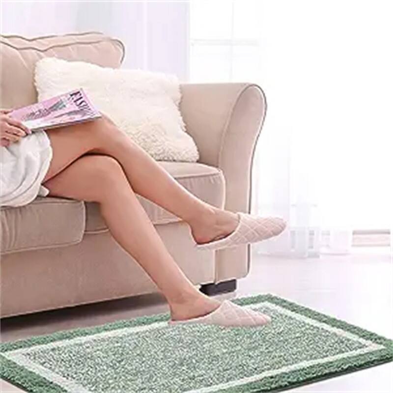 Bath mats for Bathroom Non Slip - A-sage Green - 32" x 20"