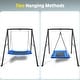 preview thumbnail 6 of 6, Trekassy 60" Platform Swing Set with Metal Frame, 440lbs Capacity for Backyard, Kids Outdoor Play