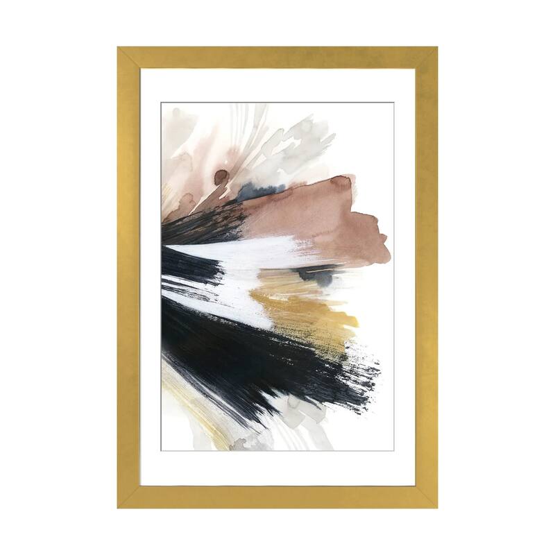 iCanvas "Desert Eruption II" by Grace Popp - Gold - 24x16x1