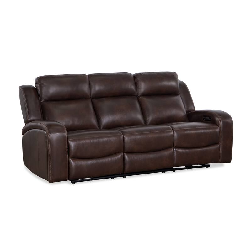 Logan Top Grain Italian Leather Sofa & Loveseat Set
