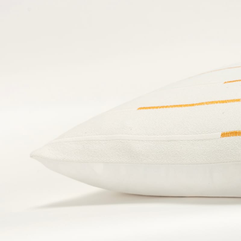 Rizzy Home Transitional Ivory Poly Filled Pillow - 20" x 20"