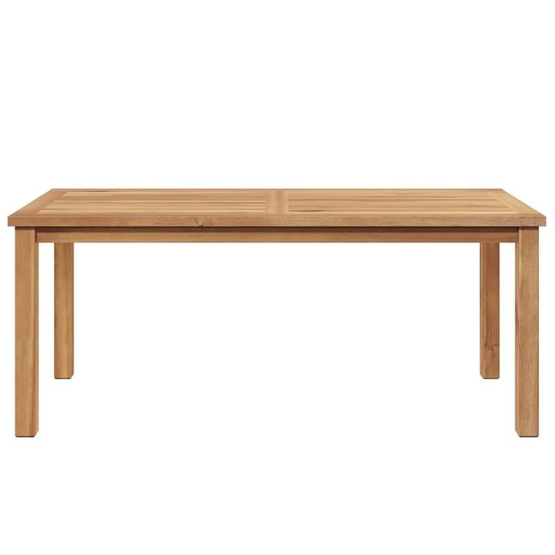vidaXL Coffee Table Brown in Solid Teak Wood