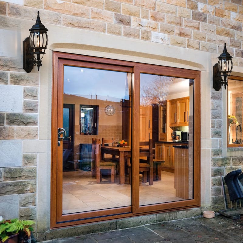 2 Pack Black Outdoor 1-Light Waterproof Aluminum Wall Light