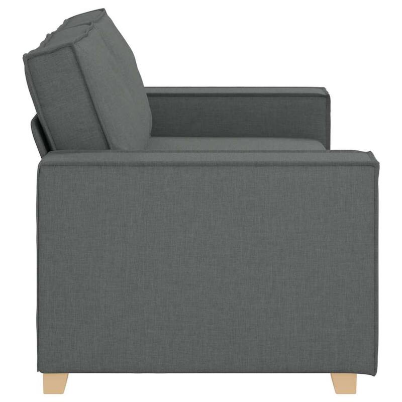 vidaXL Sofa Chair Dark Grey 23.6 " Fabric