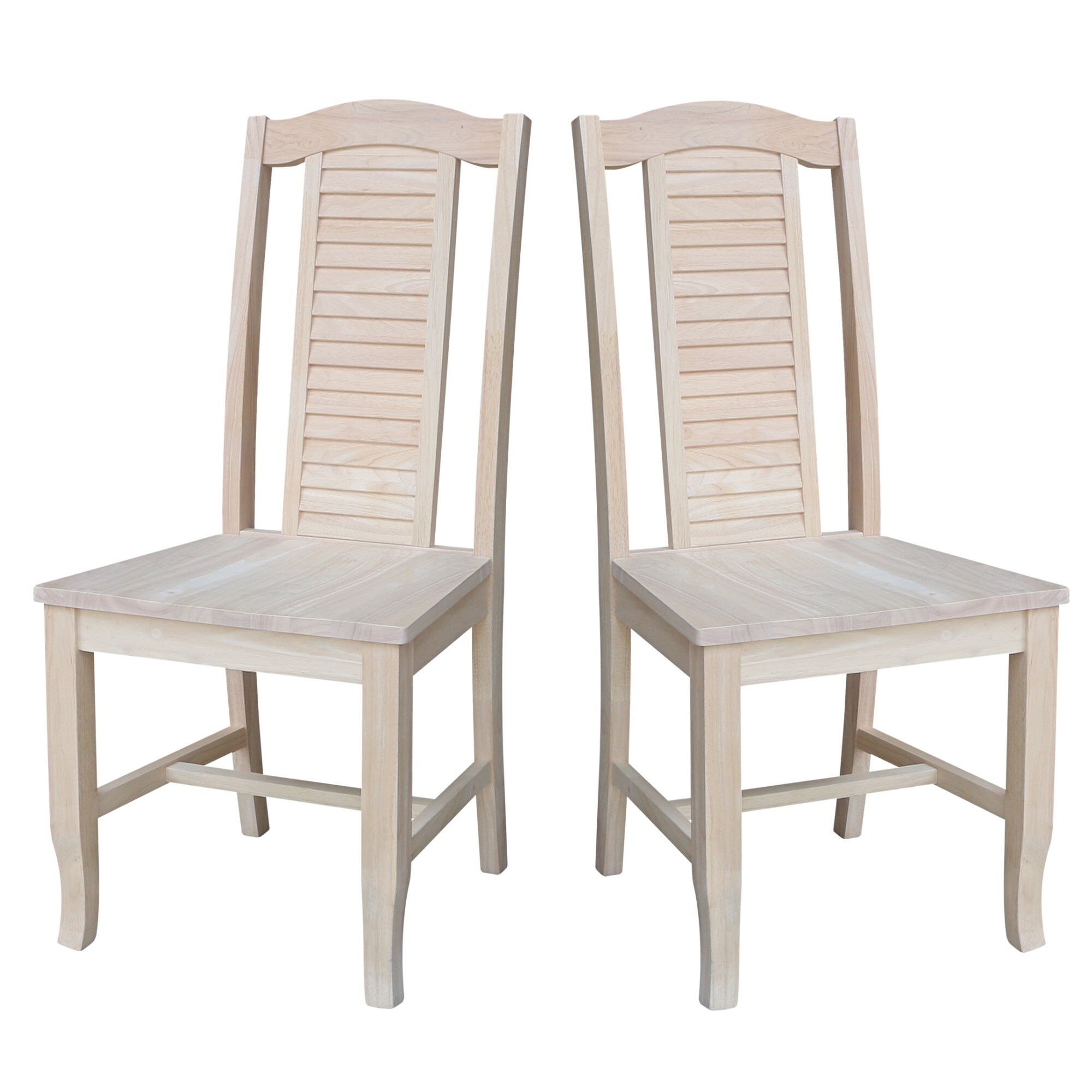 Unfinished farmhouse chairs outlet