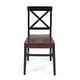 preview thumbnail 26 of 34, Roshan Farmhouse Acacia Dining Chairs (Set of 2) by Christopher Knight Home