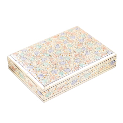 Novica Handmade Maple Delight Papier Mache Decorative Box