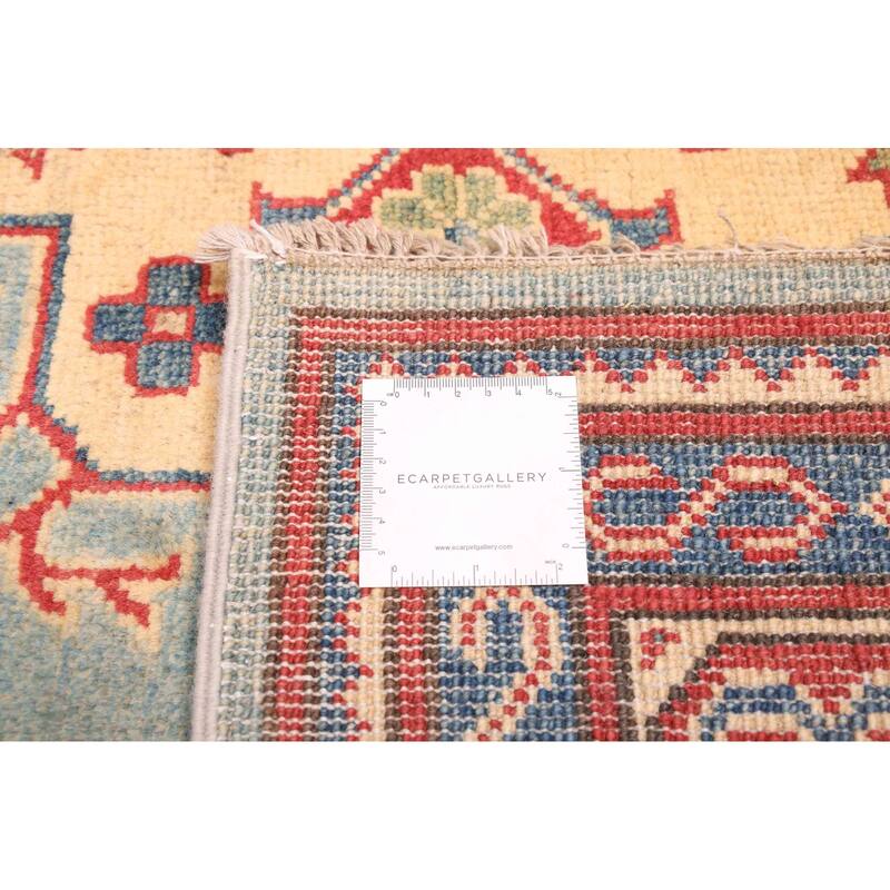 ECARPETGALLERY Hand-knotted Finest Ghazni Light Blue Wool Rug - 5'0 x 7'1