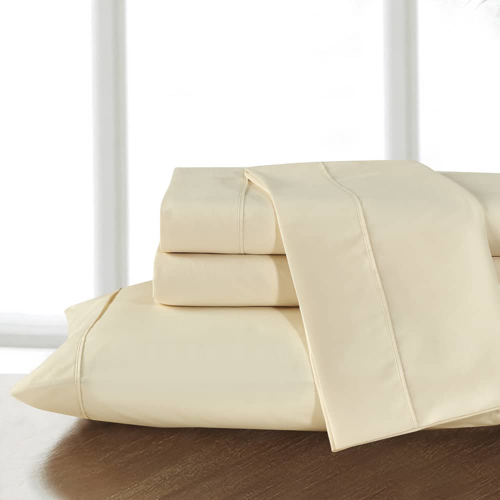 Bethany Solid Organic Cotton Sheet Set