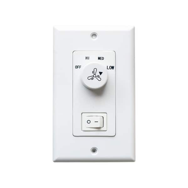 Ceiling Fan Wall Control Universal 3 Speed Fan Wall Mount Control