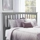 preview thumbnail 95 of 113, AFI Mission Headboard Grey - Queen