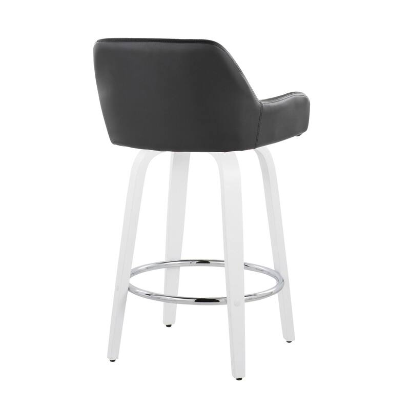 Daniella 26" Fixed-Height Counter Stool - Set of 2